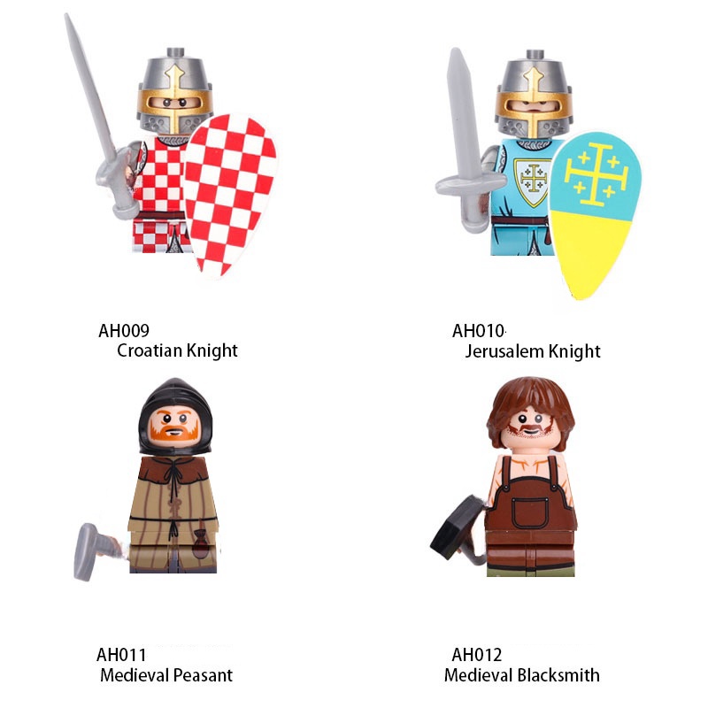 HOT Military Figures Building  - Lego Minifigure Holder recension och pris