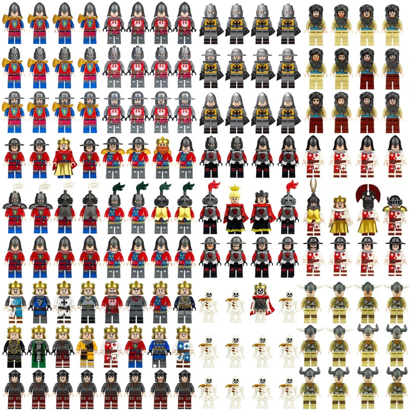 Ancient Roman medieval knights - Building Block Mini recension och pris