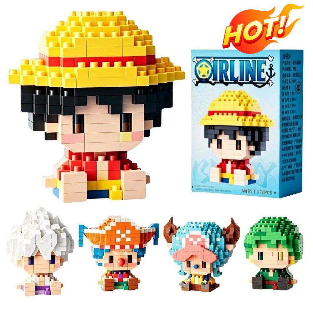 One PIECE Sun God Nika Luffy M - Building Block Mini recension och pris